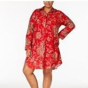 Ralph Lauren Womans 2x Sleepshirt Brand Ne…